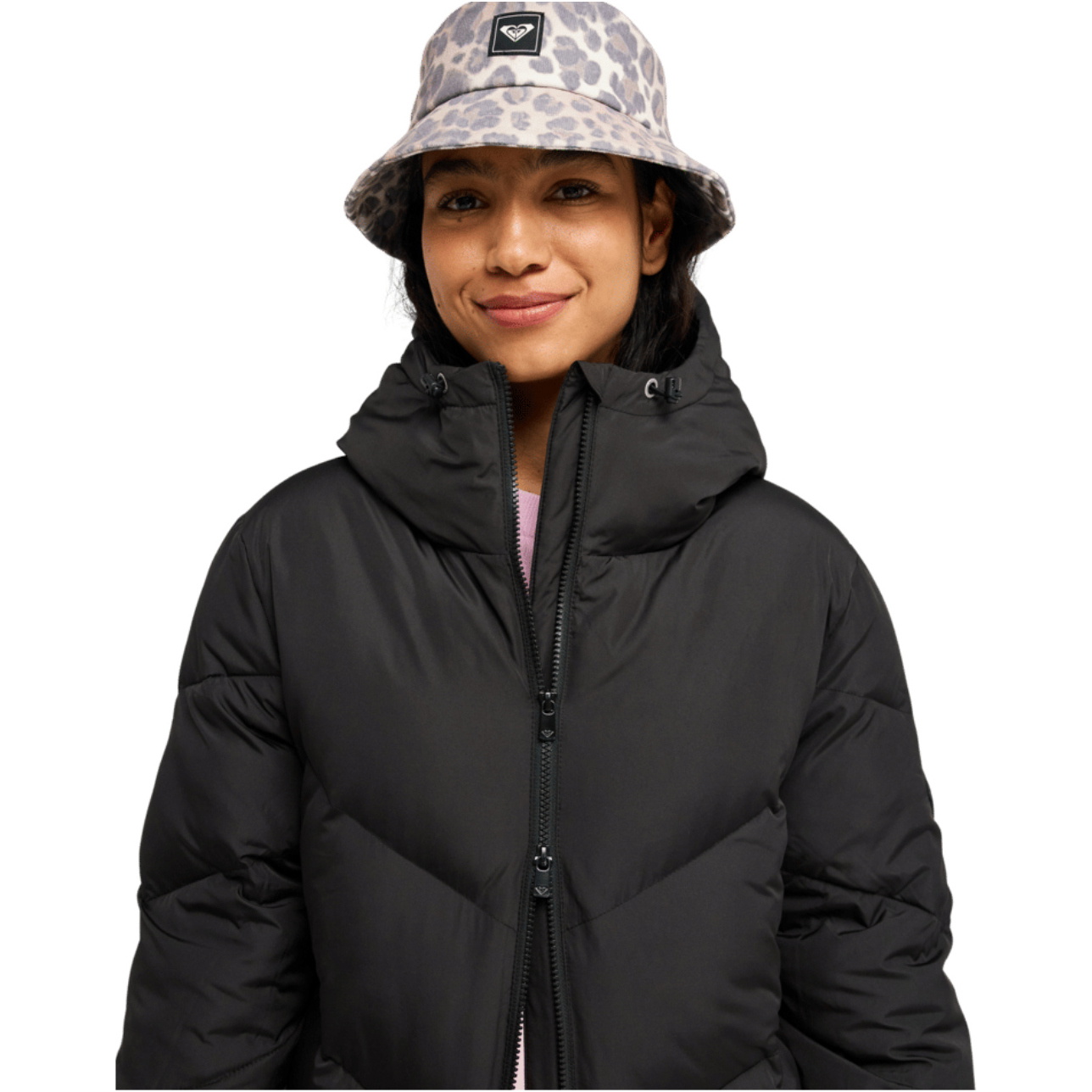 2026 Roxy Womens Shadow Wave Jacket ERJJK03724 - Anthracite